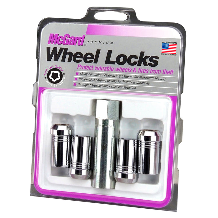 McGard 25240 Tuner Style Cone Seat Wheel Locks-Chrome - Truck Part Superstore