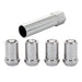 McGard 25254 Tuner Style Cone Seat Wheel Locks-Chrome - Truck Part Superstore