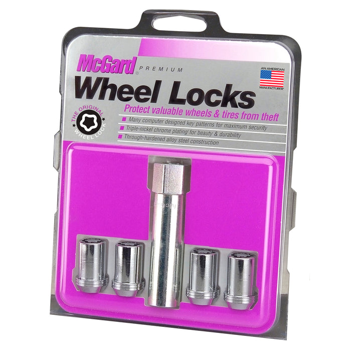McGard 25254 Tuner Style Cone Seat Wheel Locks-Chrome - Truck Part Superstore