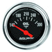 AutoMeter 2543 GAUGE; OIL TEMP; 2 1/16in.; 140-300deg.F; ELECTRIC; TRADITIONAL CHROME - Truck Part Superstore