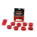 BBK Performance Parts 2549 1979-2004 BBK REAR LOWER CONTROL ARM REPLACEMENT BUSHINGS POLYURETHANE (RED) - Truck Part Superstore