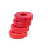 BBK Performance Parts 2549 1979-2004 BBK REAR LOWER CONTROL ARM REPLACEMENT BUSHINGS POLYURETHANE (RED) - Truck Part Superstore
