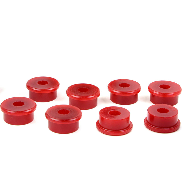 BBK Performance Parts 2549 1979-2004 BBK REAR LOWER CONTROL ARM REPLACEMENT BUSHINGS POLYURETHANE (RED) - Truck Part Superstore