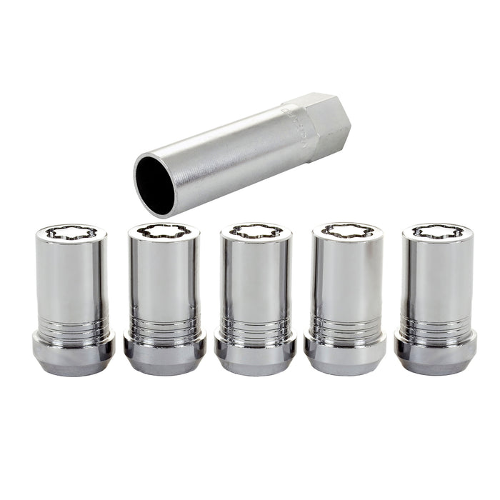McGard 25515 Tuner Style Cone Seat Wheel Locks-Chrome - Truck Part Superstore