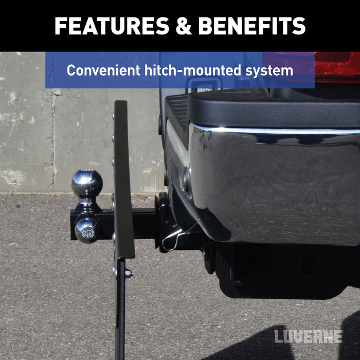 Luverne 255300 Tow Guard Long-20in.-2in. to 3in. Ball Mount - Truck Part Superstore