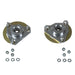BBK Performance Parts 2553 2015-2023 MUSTANG GT/V6 FRONT CASTER CAMBER PLATE KIT - Truck Part Superstore