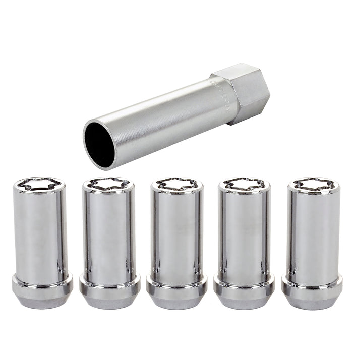 McGard 25540 Tuner Style Cone Seat Wheel Locks-Chrome - Truck Part Superstore