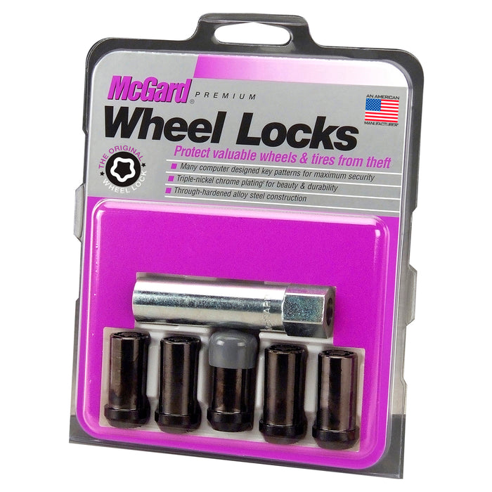 McGard 25540BK Tuner Style Cone Seat Wheel Locks-Black - Truck Part Superstore