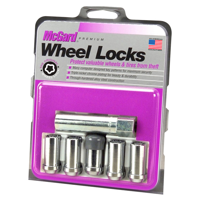 McGard 25540 Tuner Style Cone Seat Wheel Locks-Chrome - Truck Part Superstore