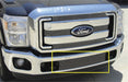 T-Rex Grilles 25546 Billet Series Bumper Grille; Horizontal; Aluminum; Polished; 1 Pc; Bolt-On; - Truck Part Superstore