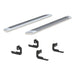 ARIES 2555009 AdvantEDGE 5-1/2in. x 85in. Chrome Aluminum Side Bars; Select Ford F-150 - Truck Part Superstore