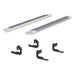 ARIES 2555009 AdvantEDGE 5-1/2in. x 85in. Chrome Aluminum Side Bars; Select Ford F-150 - Truck Part Superstore