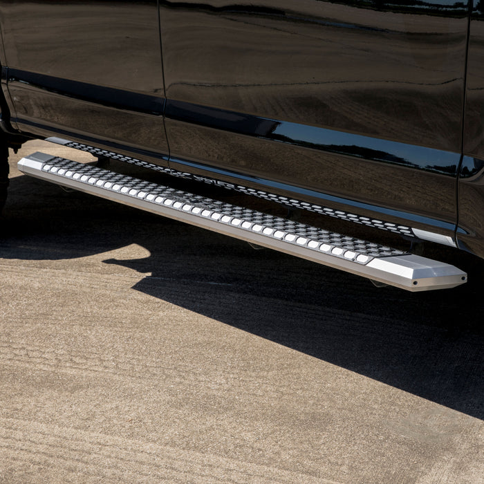 ARIES 2555014 AdvantEDGE 5-1/2in. x 75in. Chrome Aluminum Side Bars; Select Ford F-250; F-350 - Truck Part Superstore