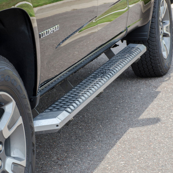 ARIES 2555044 AdvantEDGE 5-1/2in. x 85in. Chrome Aluminum Side Bars; Select Colorado; Canyon - Truck Part Superstore