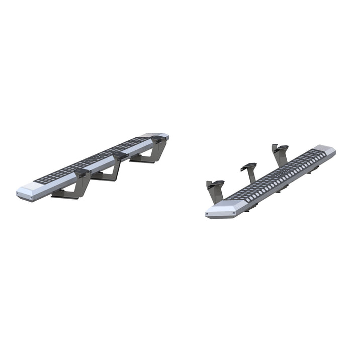 ARIES 2555053 AdvantEDGE 5-1/2in. x 75in. Chrome Aluminum Side Bars; Select Dodge Durango - Truck Part Superstore