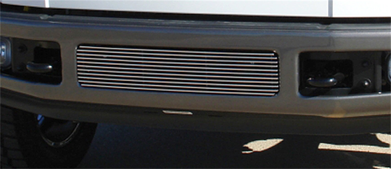 T-Rex Grilles 25564 Billet Series Bumper Grille; Horizontal; Aluminum; Polished; 1 Pc; Bolt-On; - Truck Part Superstore