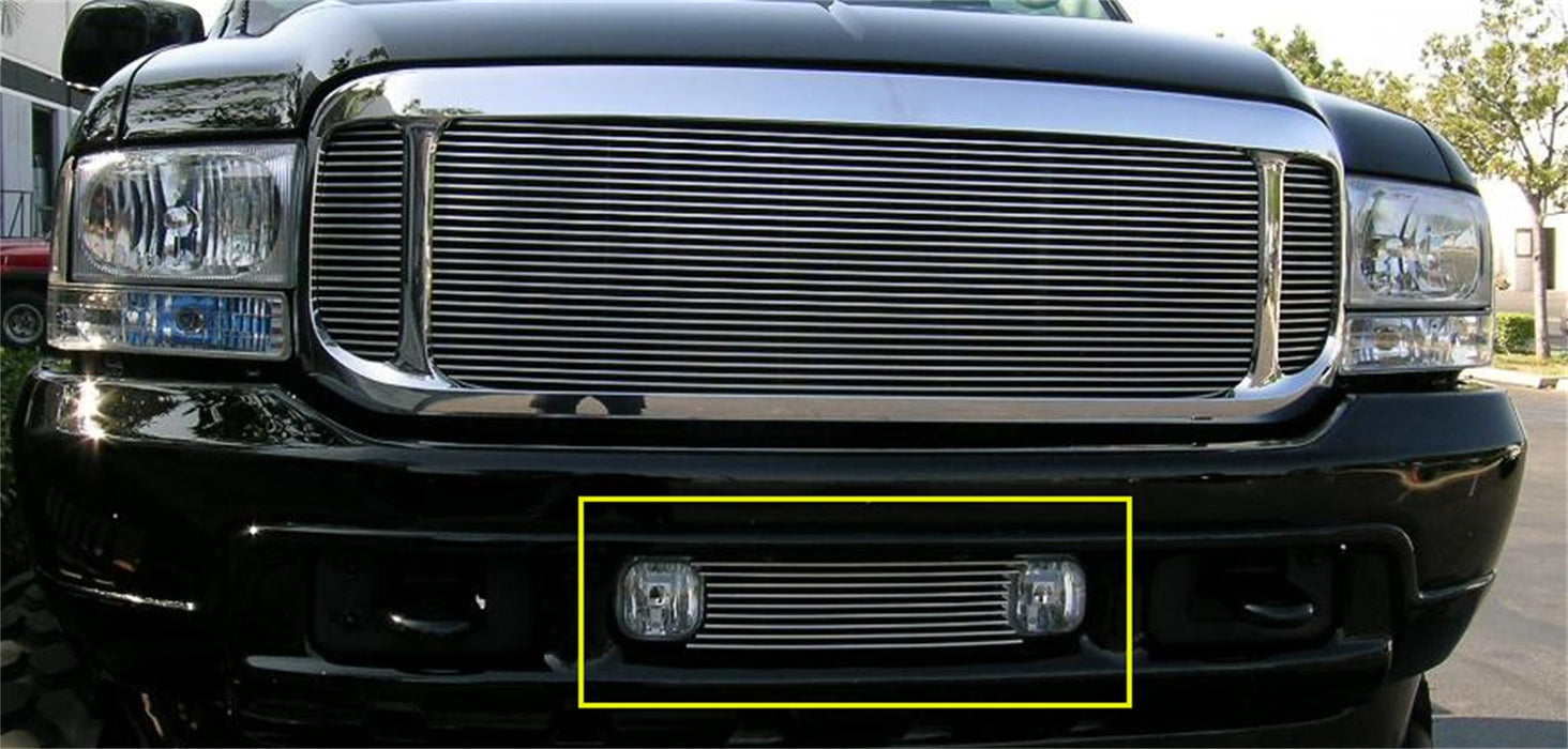 T-Rex Grilles 25567 Billet Series Bumper Grille; Horizontal; Aluminum; Polished; 1 Pc; Bolt-On; - Truck Part Superstore
