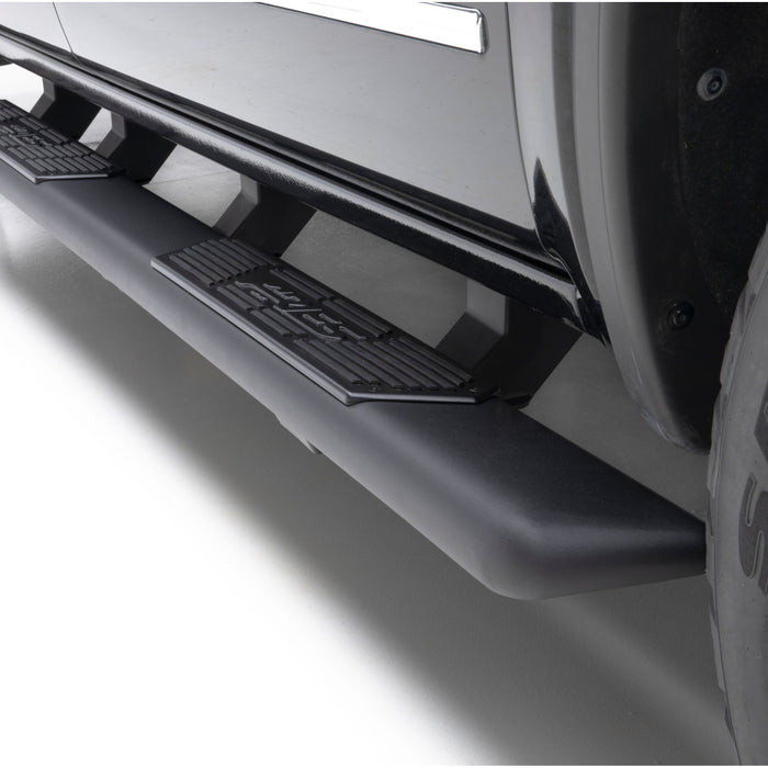ARIES 2558053 AscentStep 5-1/2in. x 75in. Black Steel Running Boards; Select Dodge Durango - Truck Part Superstore