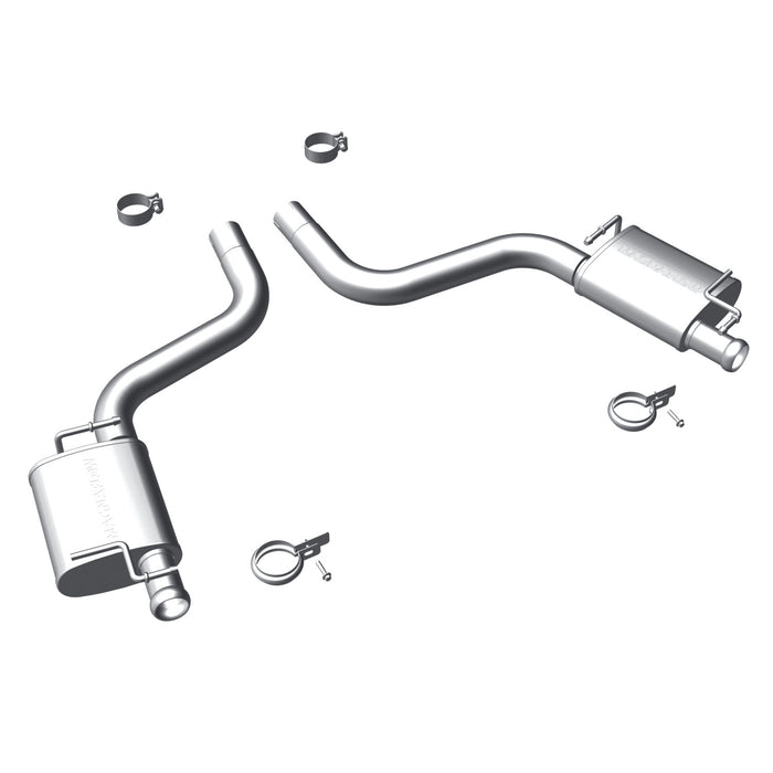 MagnaFlow Exhaust Products 16882 Street Series Stainless Axle-Back System - Truck Part Superstore