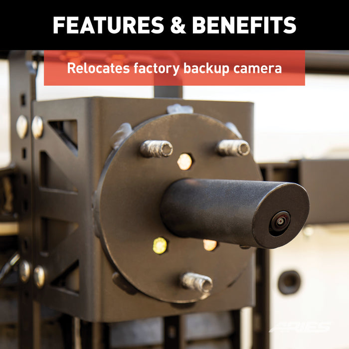 ARIES 2563001 Jeep Wrangler JL Heavy-Duty Spare Tire Carrier - Truck Part Superstore