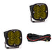 Baja Designs 257815 Squadron SAE Fog Lights Pair LED Wide Cornering Amber Baja Designs - Truck Part Superstore