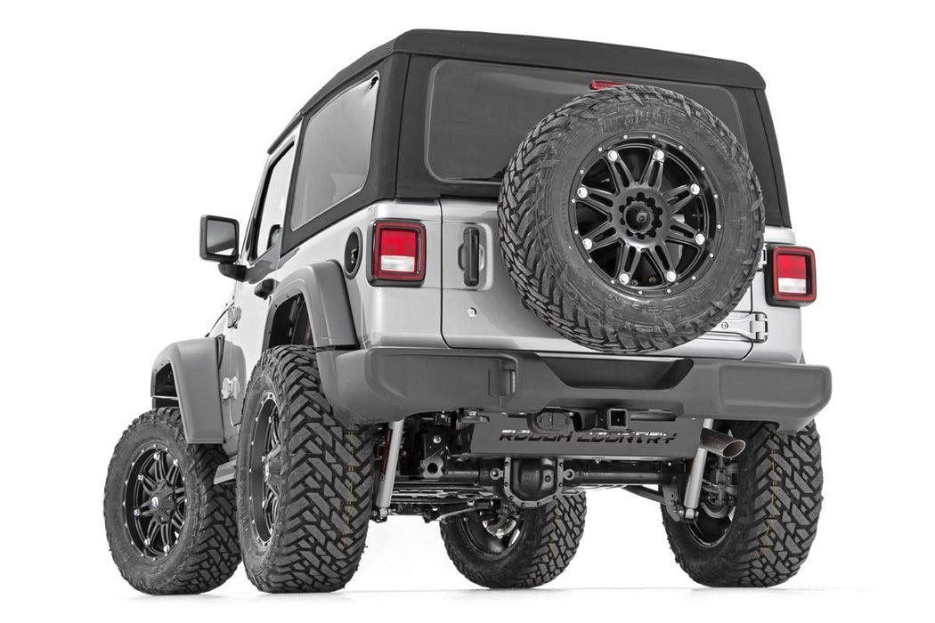 Rough Country 10599 Jeep Muffler Skid Plate 18-20 Wrangler JL Rough Country - Truck Part Superstore