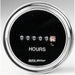 AutoMeter 2587 GAUGE; HOURMETER; 2 1/16in.; 100K HOURS; ELECTRIC (8V-32V); TRADITIONAL CHROME - Truck Part Superstore