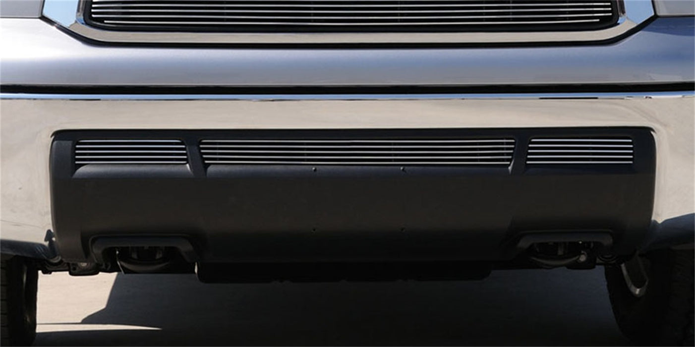 T-Rex Grilles 25961 Billet Series Bumper Grille; Horizontal; Aluminum; Polished; 3 Pc; Overlay; - Truck Part Superstore