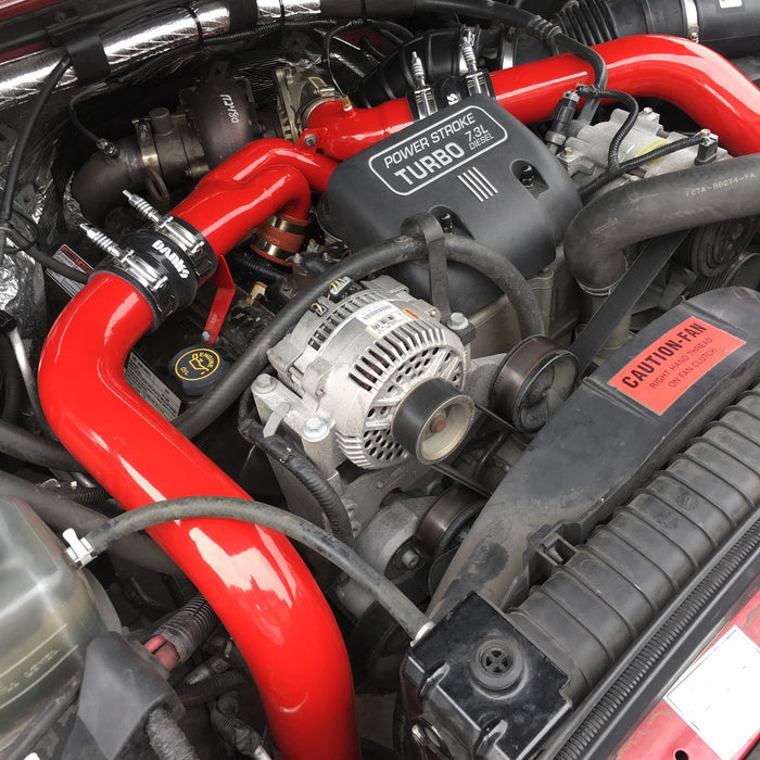 Banks Power 46356-B PowerPack System; Single Exh; S/S-Black Tip-1994-97 Ford 7.3L; CCLB; Auto - Truck Part Superstore