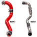 Banks Power 25999 Boost Tube Upgrade Kit; 3.5 in.; Red Powder Coated; Set; - Truck Part Superstore