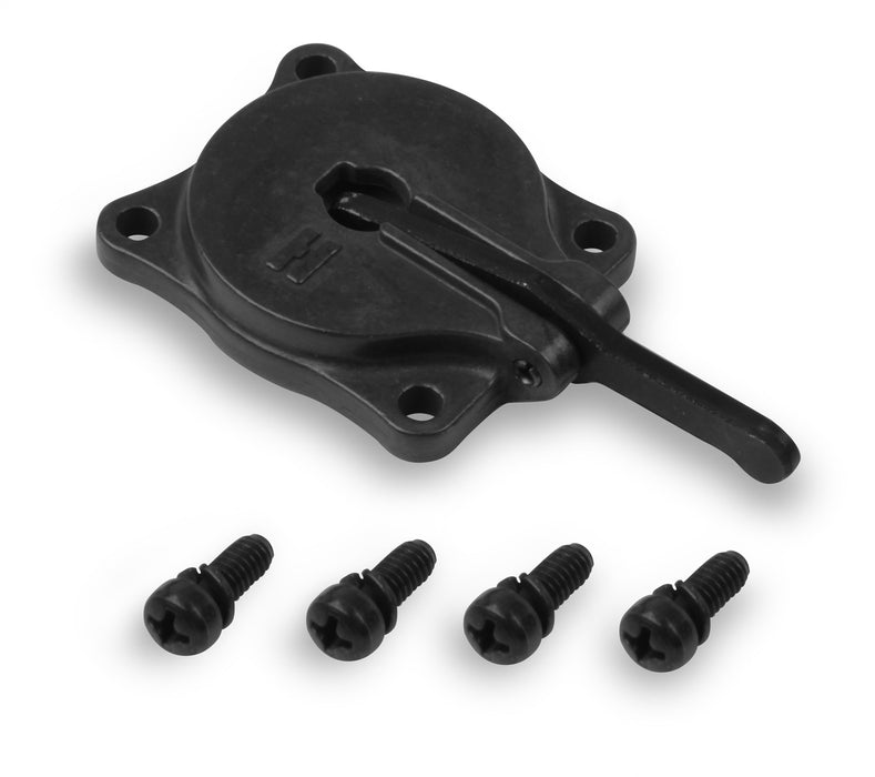 Holley 26-139HB Accelerator Pump Cover; 30cc; Aluminum; w/Screws; Hard Core Gray; - Truck Part Superstore