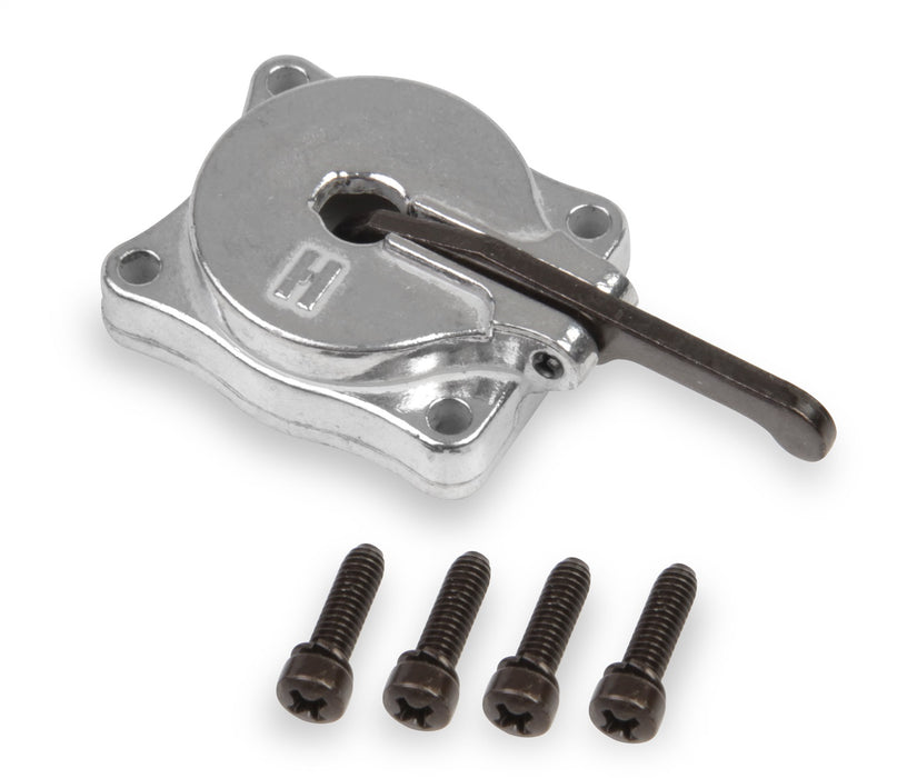 Holley 26-140BK Accelerator Pump Cover; 50cc Aluminum w/Screws; Black; - Truck Part Superstore