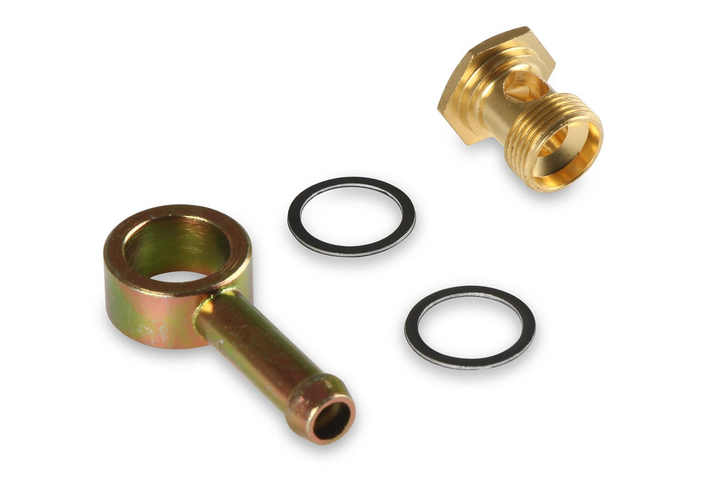 Holley 26-25 Swivel Fitting; Hose 5/16 in.; Thread 9/16 in. -24AN; - Truck Part Superstore