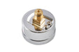 Holley 26-500 Mechanical Fuel Pressure Gauge; 0 - 15 psi; 1.5 in. Dia.; Non Liquid Filled; - Truck Part Superstore