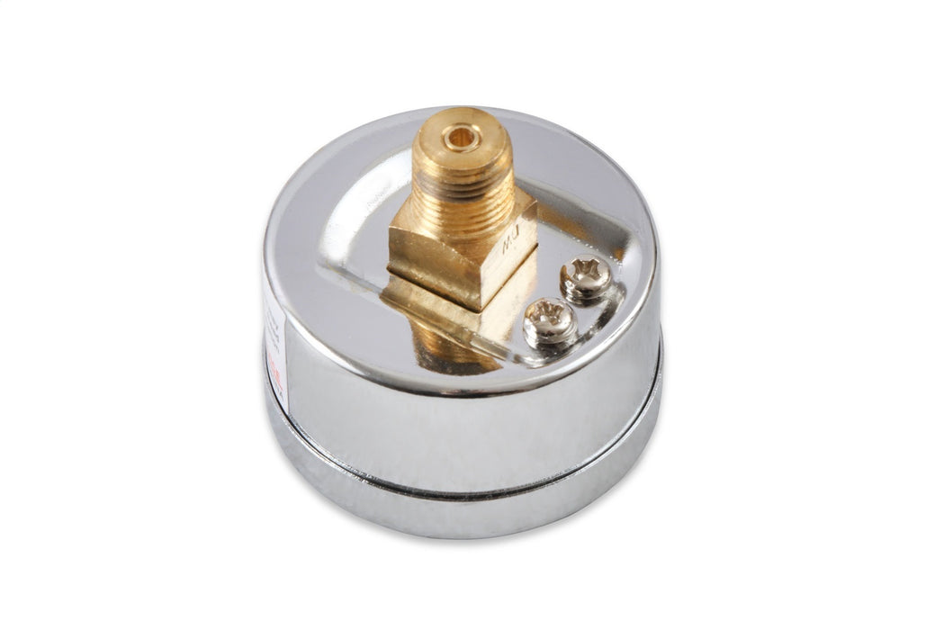 Holley 26-500 Mechanical Fuel Pressure Gauge; 0 - 15 psi; 1.5 in. Dia.; Non Liquid Filled; - Truck Part Superstore