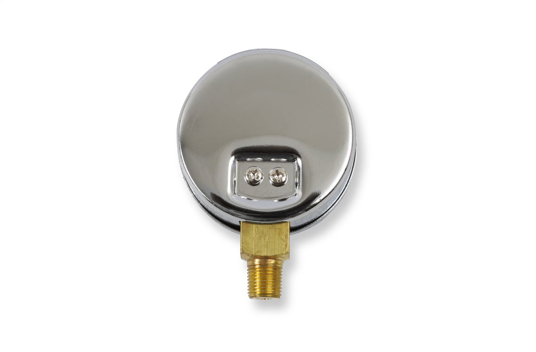 Holley 26-501 Vacuum Gauge; 2 in. Dia.; 0 - 30 in. Hg.; 1/8 in. NPT Brass Fitting; - Truck Part Superstore