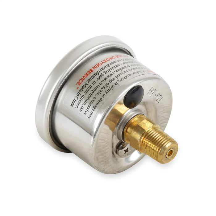 Holley EFI 26-507 EFI Fuel Pressure Gauge; 1/8 in.; 0-100 psi; - Truck Part Superstore