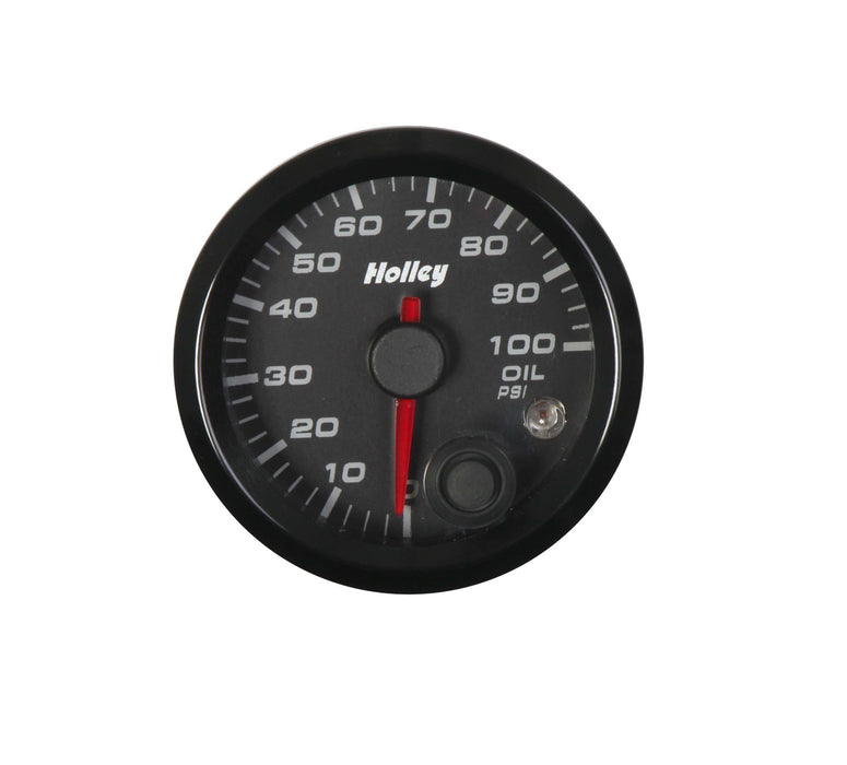 Holley 26-601 Analog Style Oil Pressure Gauge - Truck Part Superstore