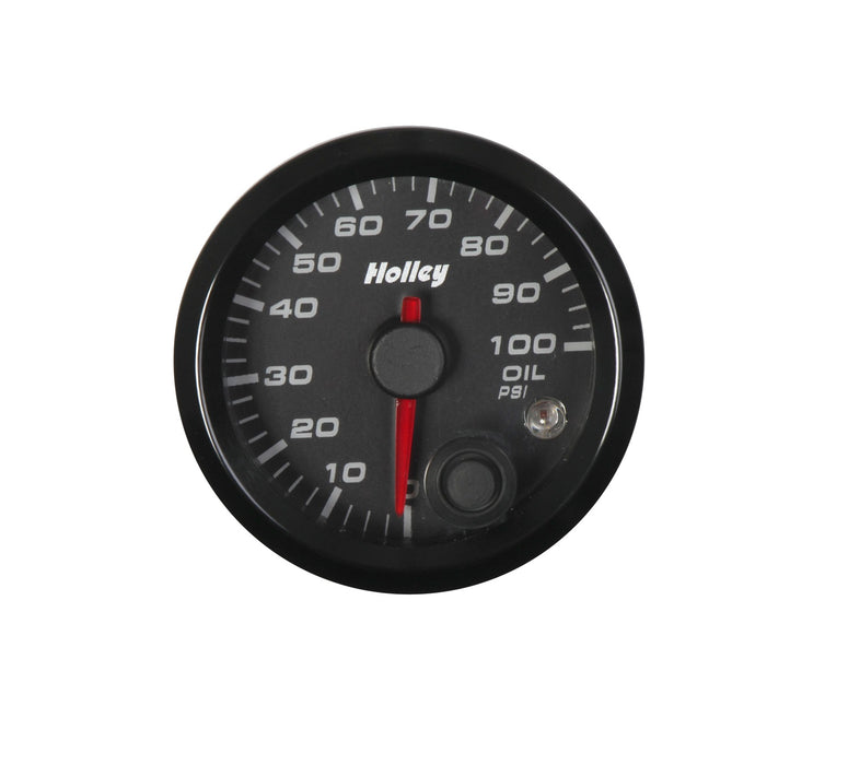 Holley 26-601 Analog Style Oil Pressure Gauge - Truck Part Superstore