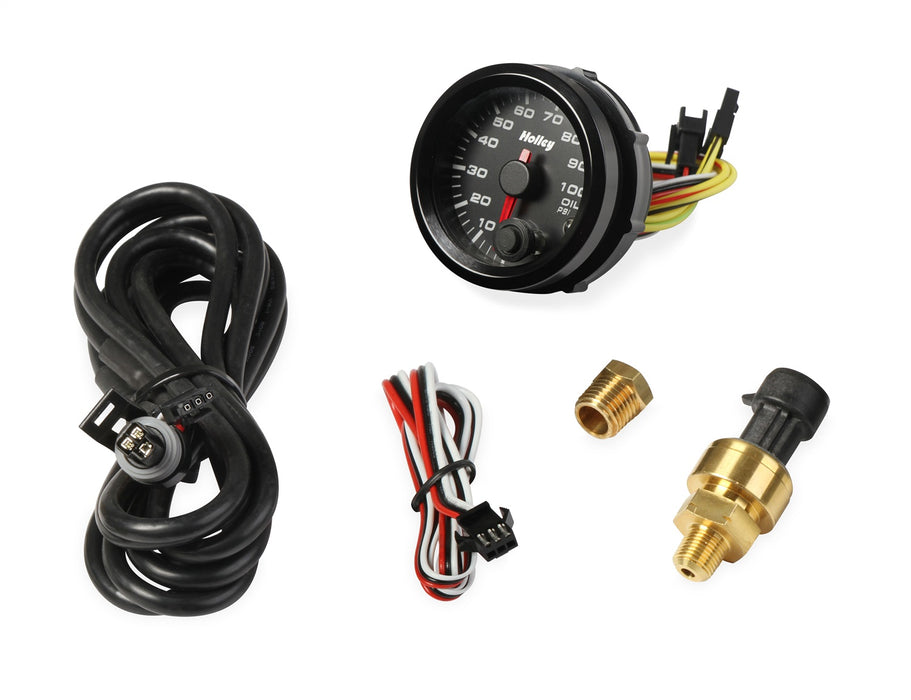 Holley 26-601 Analog Style Oil Pressure Gauge - Truck Part Superstore