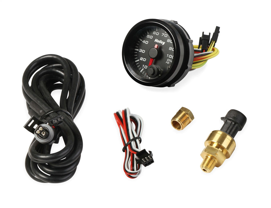 Holley 26-601 Analog Style Oil Pressure Gauge - Truck Part Superstore