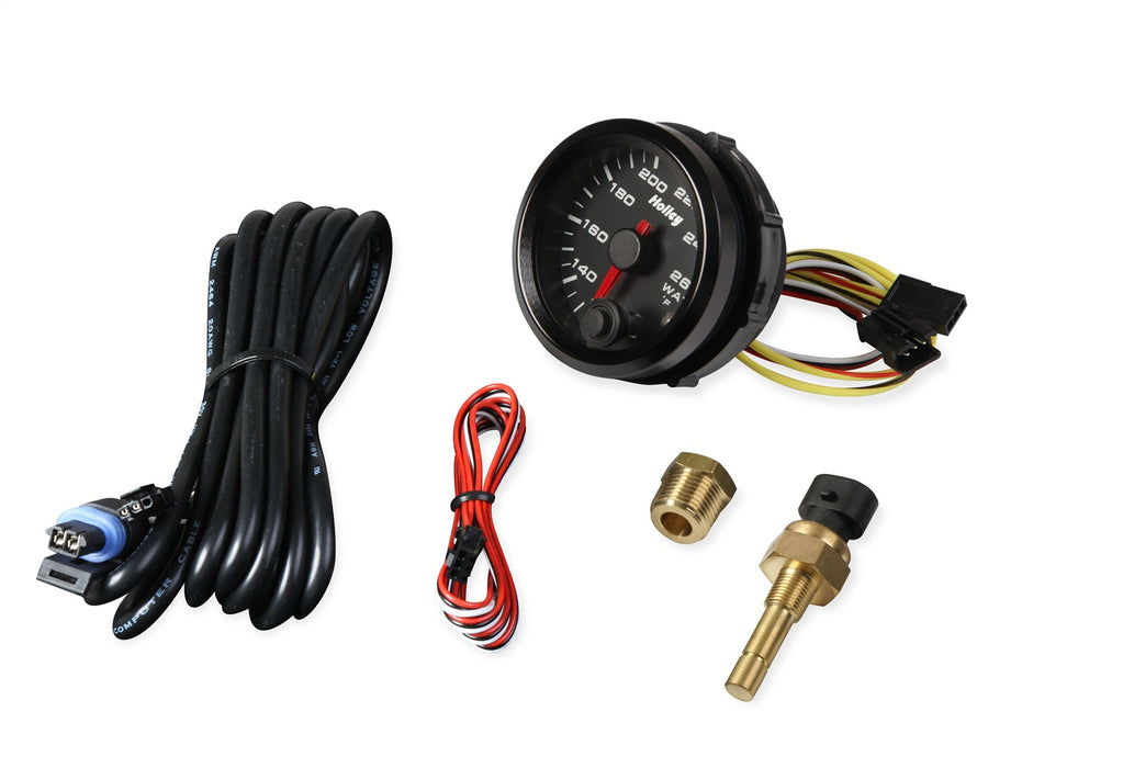 Holley 26-602 Analog Style Water Temperature Gauge - Truck Part Superstore