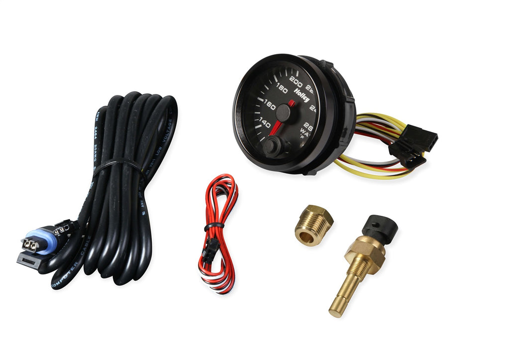 Holley 26-602 Analog Style Water Temperature Gauge - Truck Part Superstore