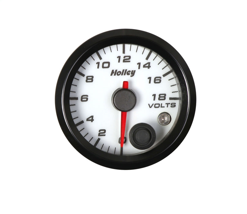 Holley 26-603W Analog Style Voltage Gauge - Truck Part Superstore