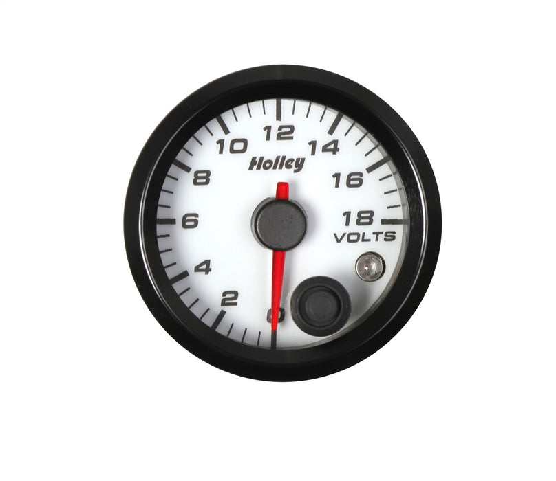 Holley 26-603W Analog Style Voltage Gauge - Truck Part Superstore