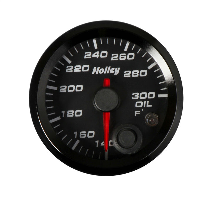 Holley 26-604 Analog Style Oil Temperature Gauge - Truck Part Superstore