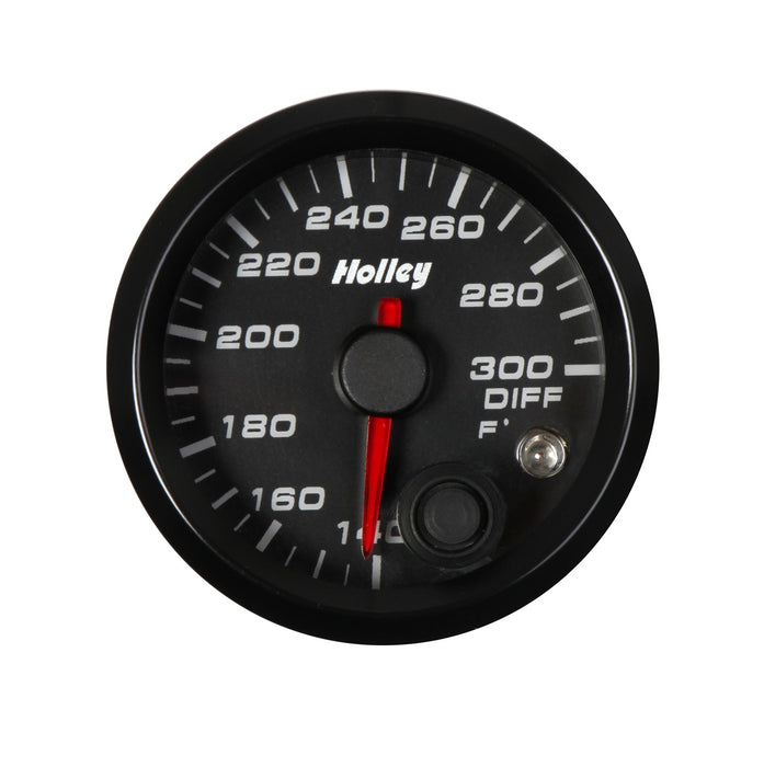 Holley 26-607 Analog Style Differential Temperature Gauge - Truck Part Superstore