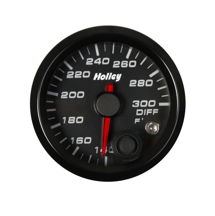 Holley 26-607 Analog Style Differential Temperature Gauge - Truck Part Superstore