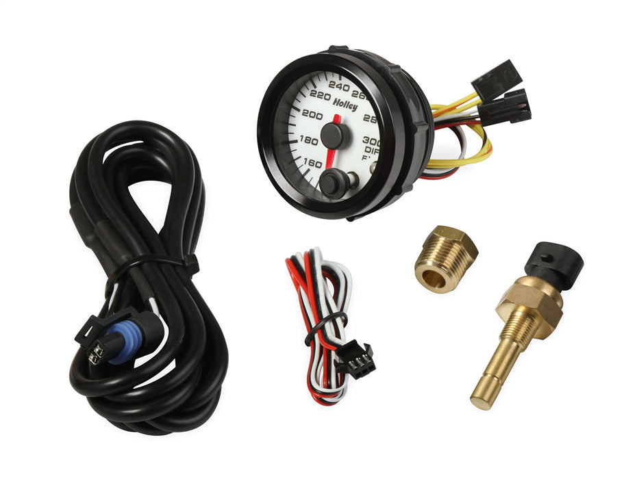 Holley 26-607W Analog Style Differential Temperature Gauge - Truck Part Superstore