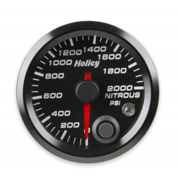 Holley 26-609 Analog Style Nitrous Pressure Gauge - Truck Part Superstore